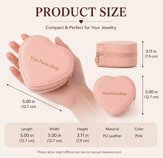 Mini Heart Jewelry Organizer