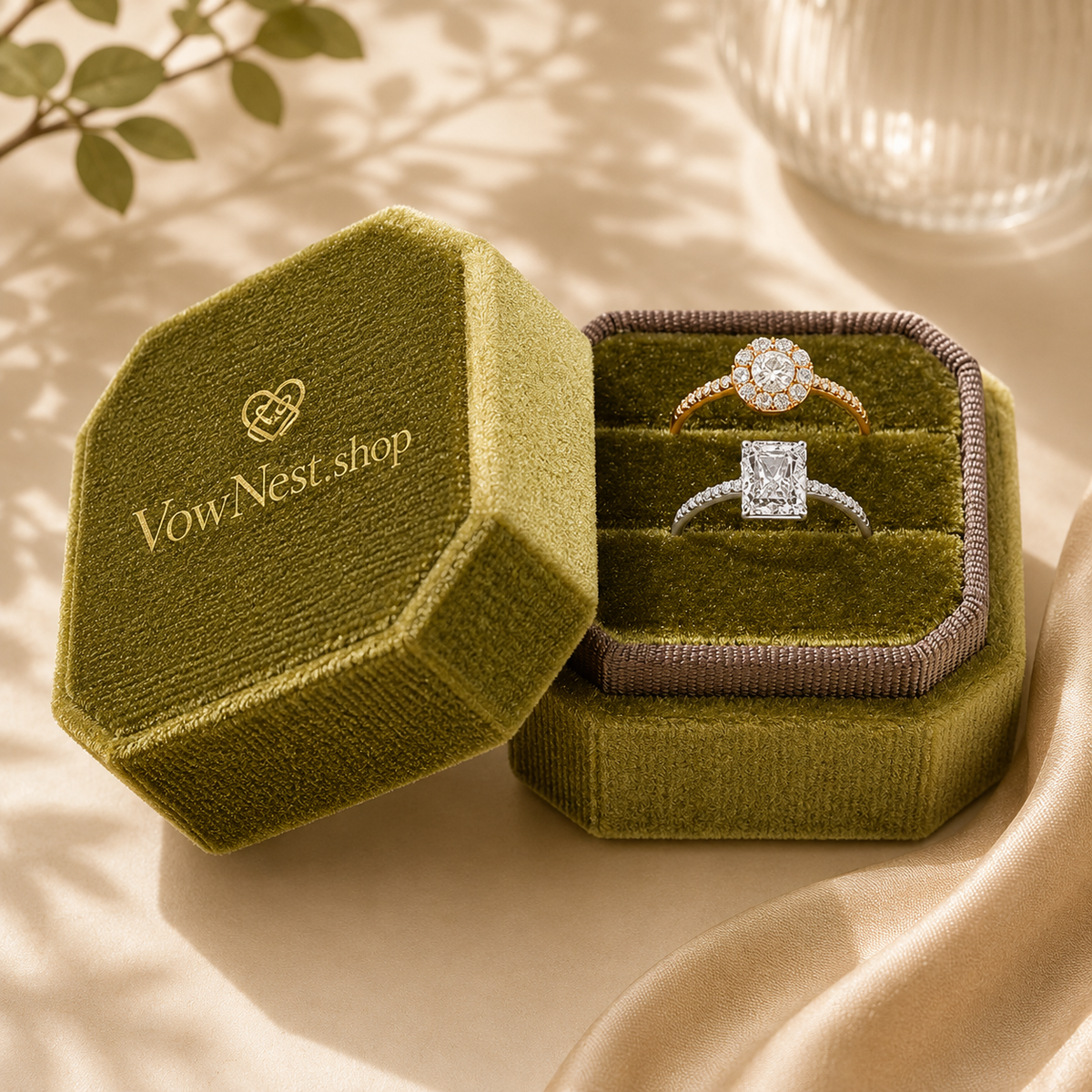 Velvet Jewelry Storage