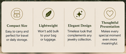 Velvet Double Slot Ring Box