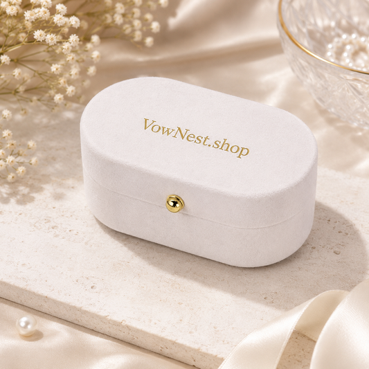 3 Pcs Velvet Mini Travel Jewelry Case